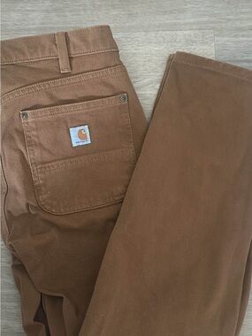 Carhartt Rugged flex relaxed fit Canvas double front pants